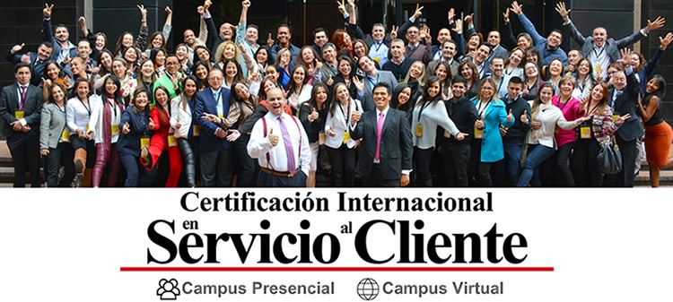 Certificación Internacional en Servicio al Cliente
